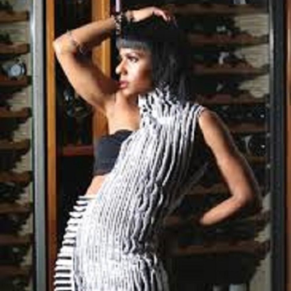 Look Famous Asymmetrical Midi Dress